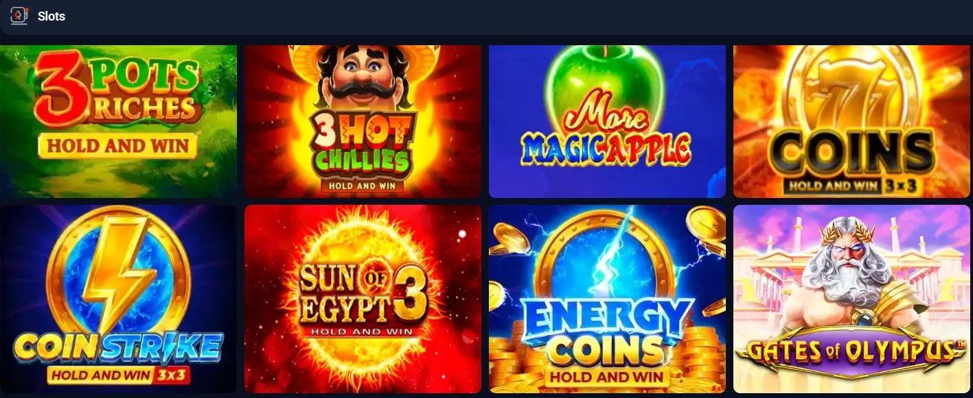 TopX Slots online